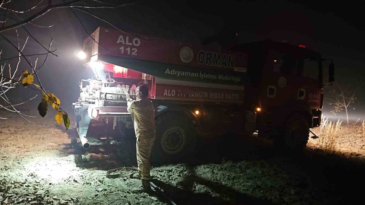 Sülüklü Göl’de Kamış Yangını: Gölbaşı’nda Hızlı Müdahale