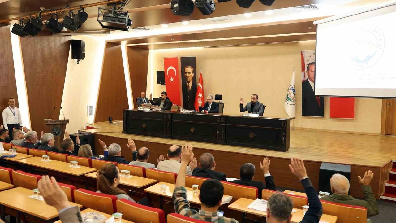 Talas Belediyesi Kasım Meclisinde 14 Madde Karara Bağlandı
