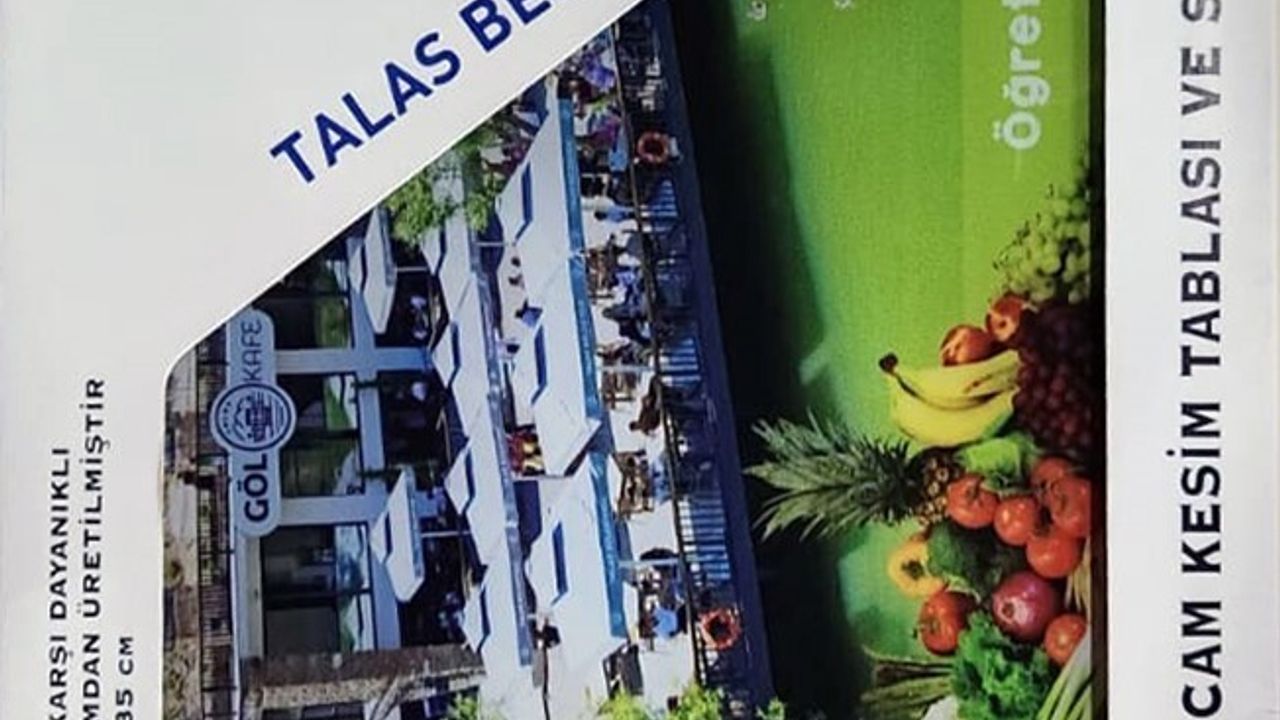 Talas’tan Öğretmenler Günü’nde Anlamlı Hediye: 100. Yıl Zincidere Fotoğraflı Cam Tablalar