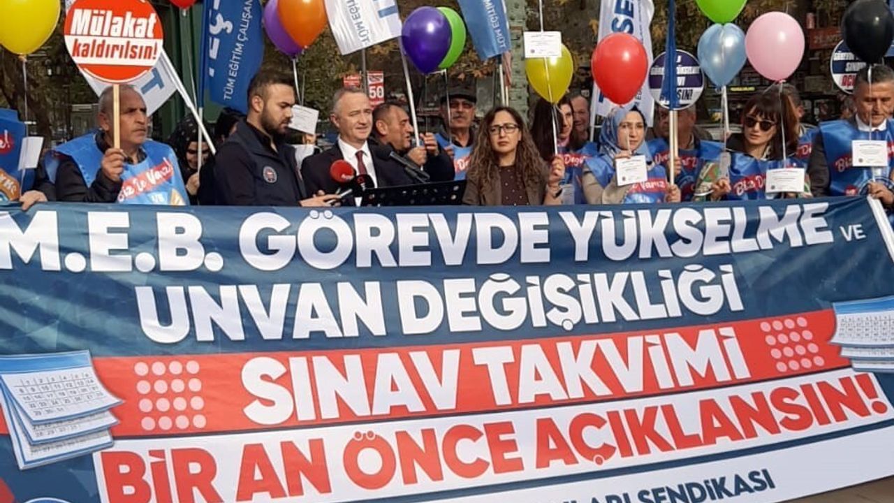 TEÇ-SEN ve DMK'dan Görevde Yükselme ve Unvan Değişikliği Sınavları İçin Düzenleme Talebi