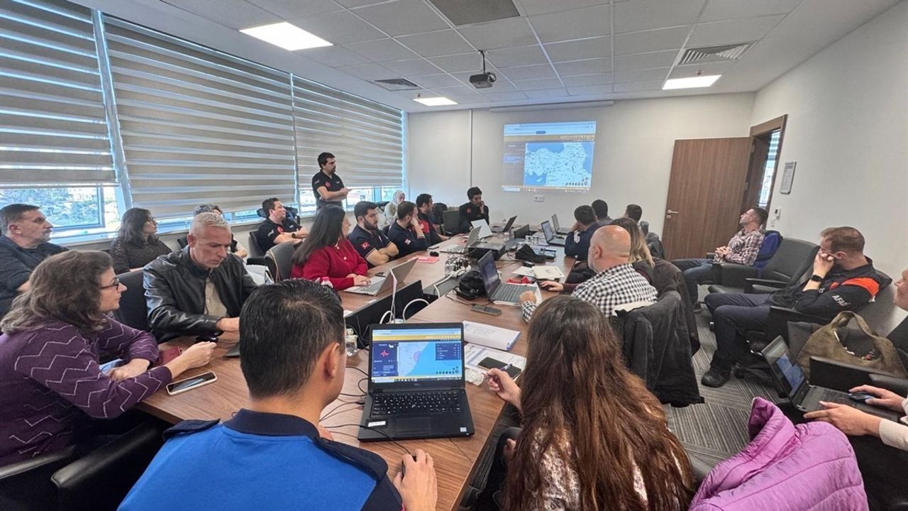 Tekirdağ'da AYDES ile Dijital Afet Hazırlığı