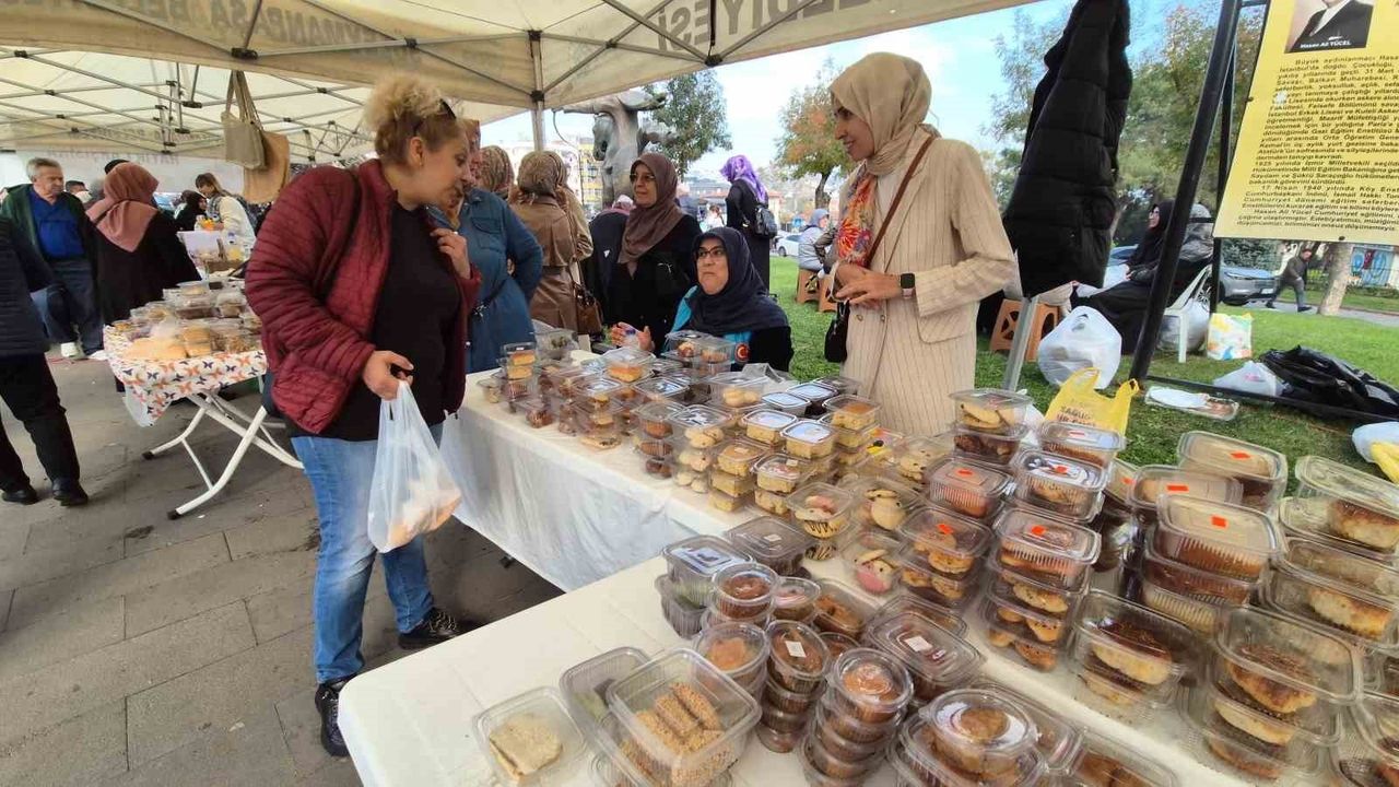 Tekirdağ'da Filistin İçin Hayır Çarşısı Açıldı — Gelirler Mağdur Sivillere