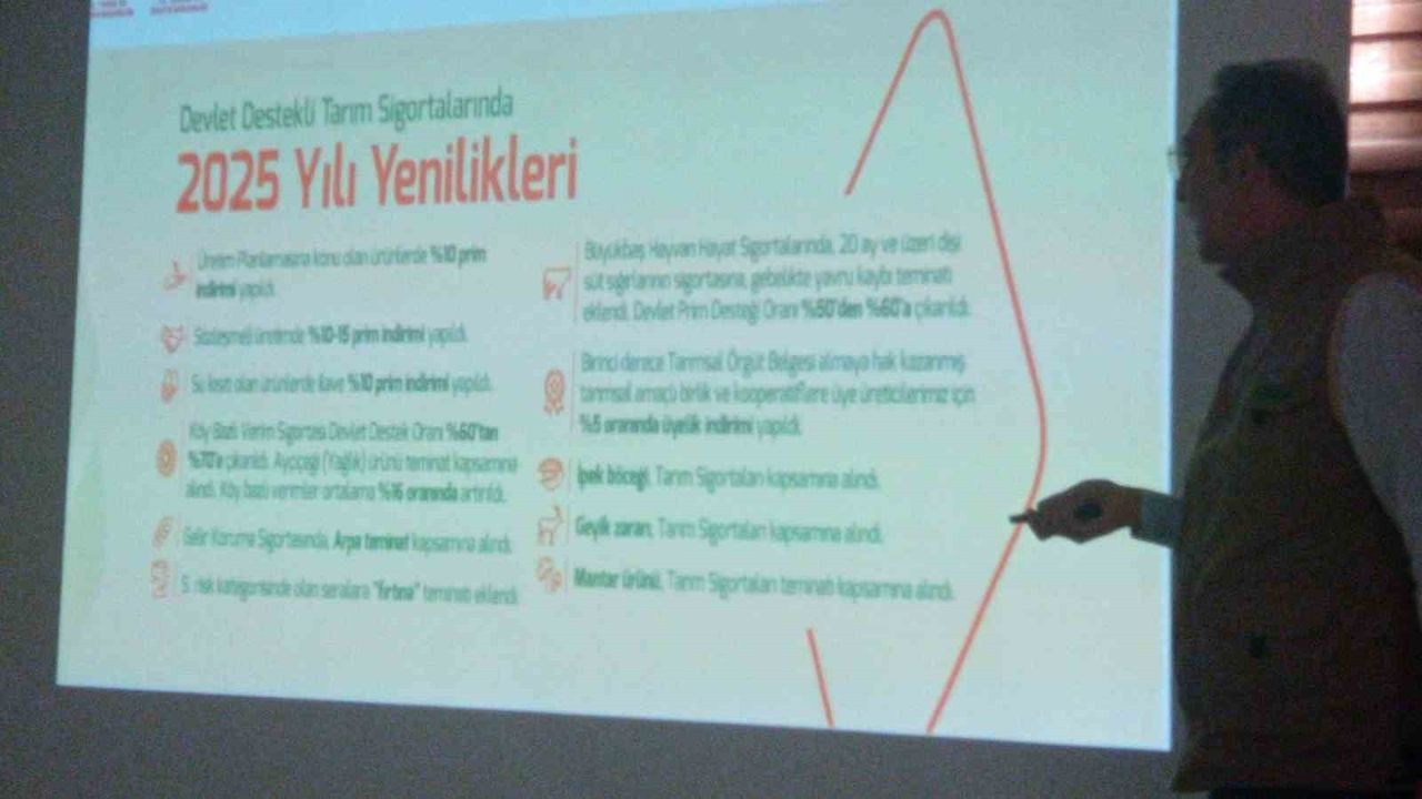 Tekman'da Tarım Sigortaları Semineri: Çiftçilere Bilgilendirme