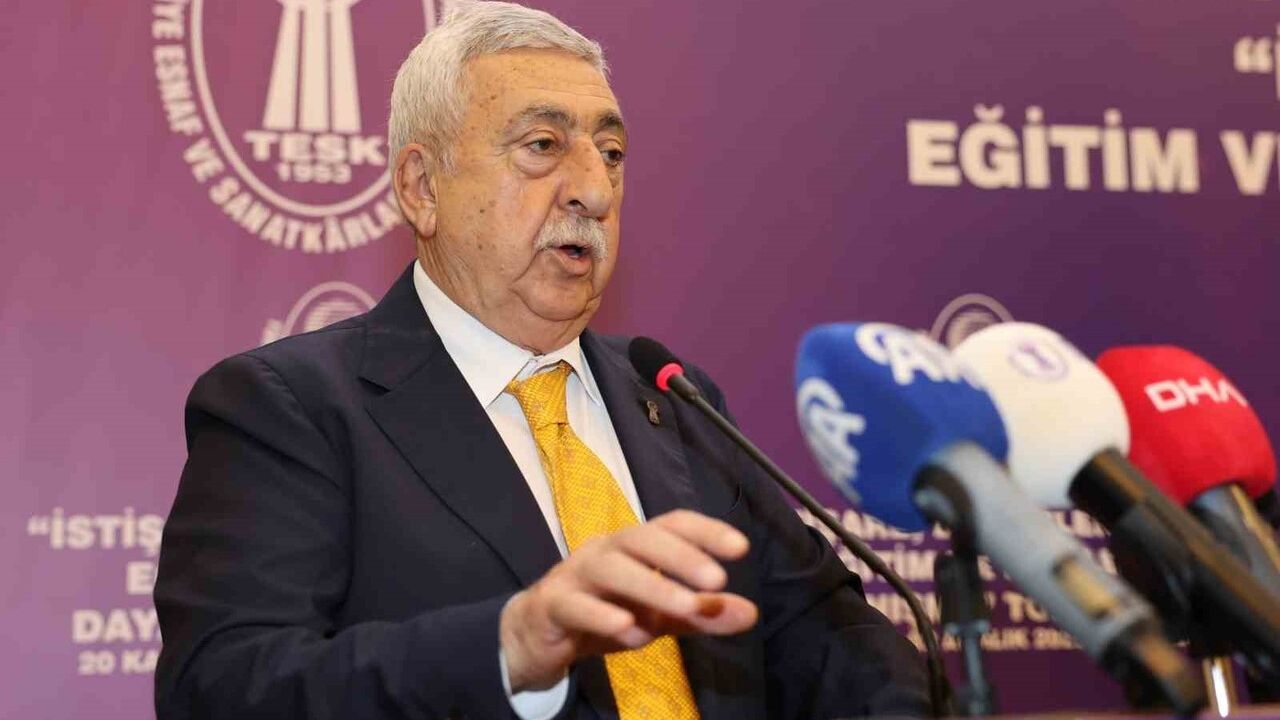 TESK Başkanı Palandöken: 'Az kazanandan az, çok kazanandan çok vergi alınmalı'