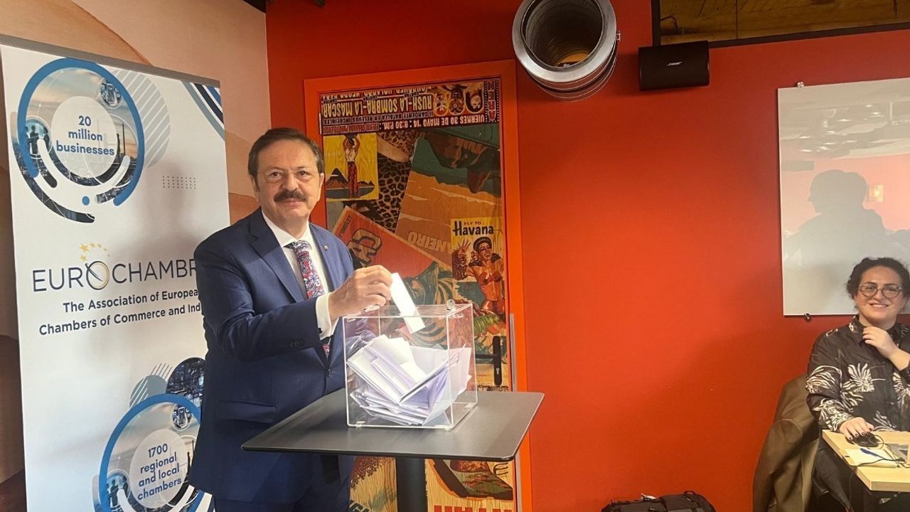 TOBB Başkanı Hisarcıklıoğlu, Avrupa Odalar Birliği Başkan Vekilliğini Sürdürecek
