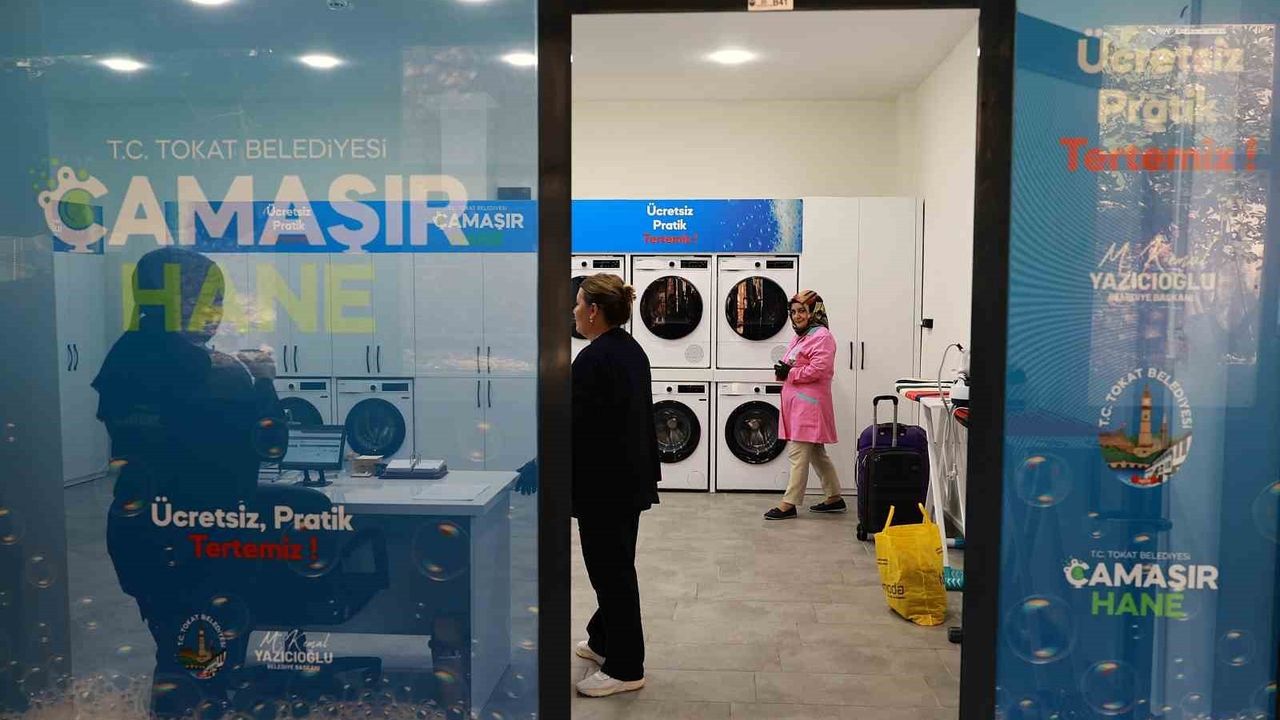 Tokat Belediyesi Ücretsiz Çamaşırhane: Öğrenci, 65+ ve İhtiyaç Sahiplerine