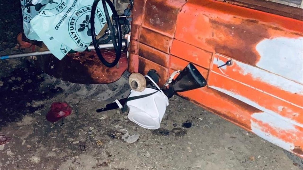 Tokat'ta Traktör Devrildi: Sürücü Ali Karakol Hayatını Kaybetti