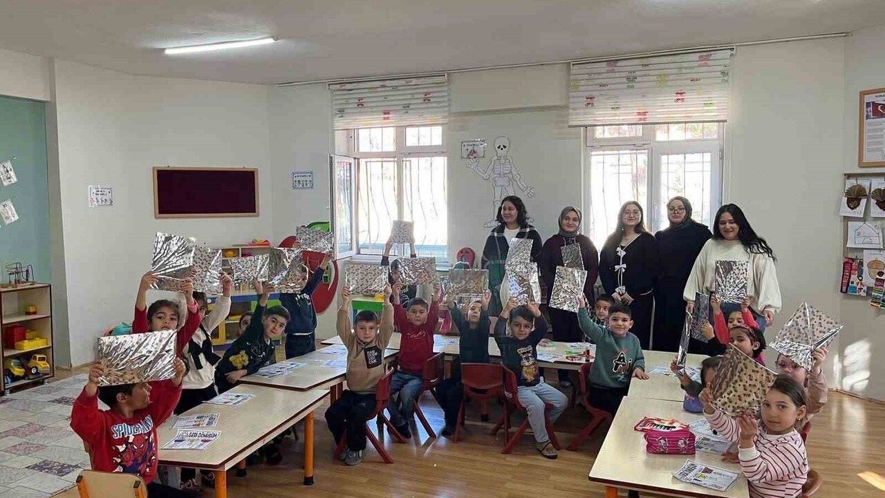 Tomarza MYO'dan Anaokula Sıfır Atık ve Geri Dönüşüm Eğitimi