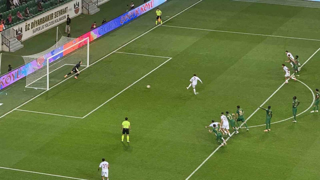 Trendyol 1. Lig: Amed Sportif Faaliyetler Hatayspor'u 2-1 Yendi