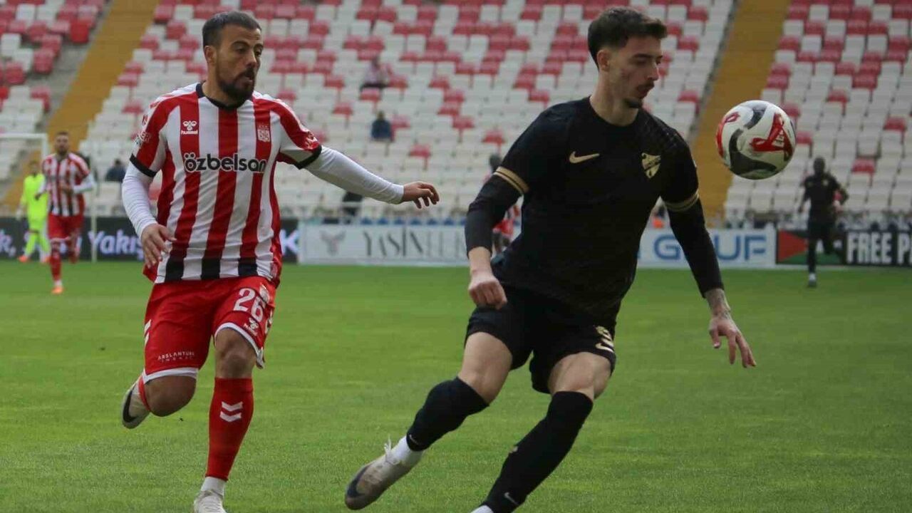 Trendyol 1. Lig: Özbelsan Sivasspor 1-0 Boluspor — Yusuf Cihat Çelik'in penaltı golü