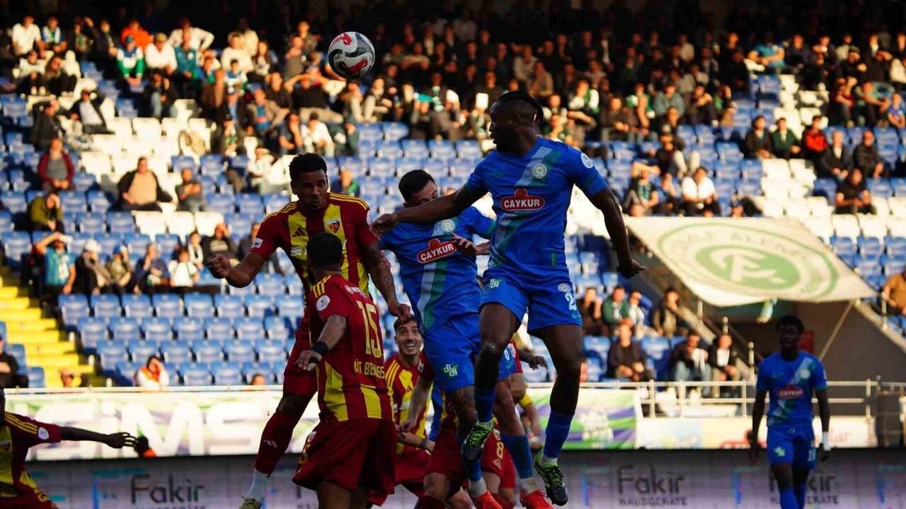 Trendyol Süper Lig: Çaykur Rizespor 0-1 Kayserispor — Benes 57'