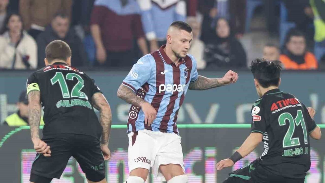 Trendyol Süper Lig: Trabzonspor 1-1 Konyaspor — İlk Yarı