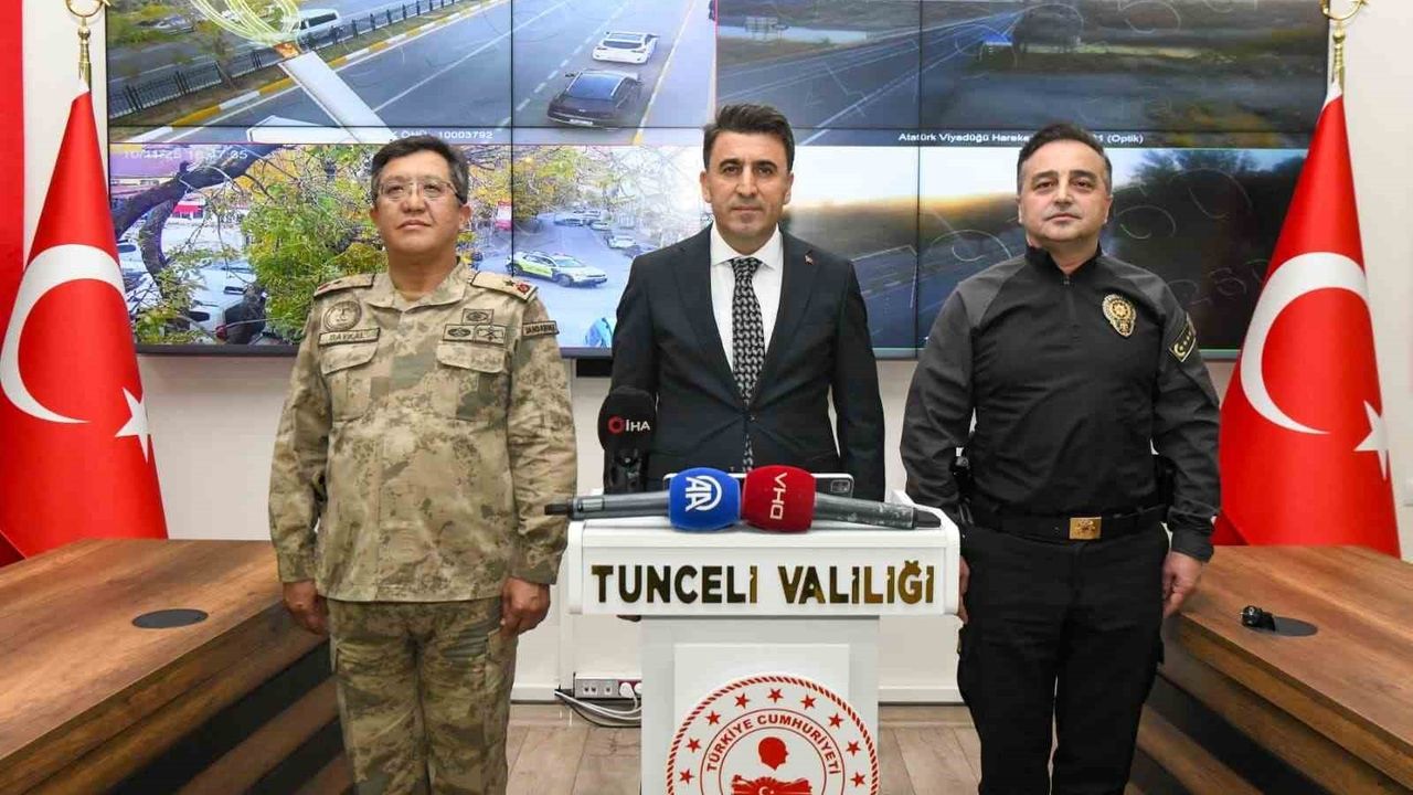 Tunceli'de Asayişte %22 Azalma, Aydınlatma Oranı %98