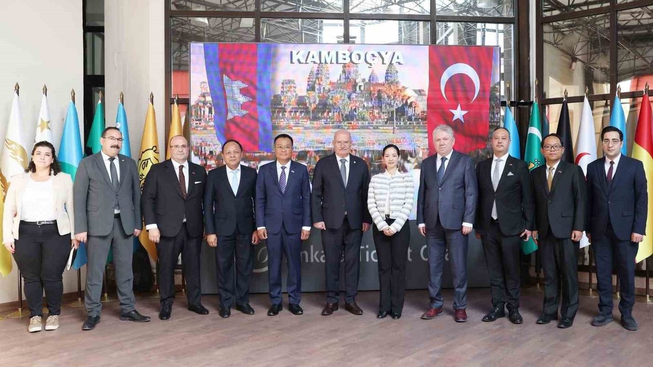 Türkiye-Kamboçya Ticareti Hedef 1 Milyar Dolar: ATO Başkanı Baran