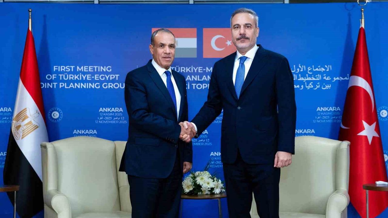 Türkiye-Mısır Ortak Planlama Grubu Birinci Toplantısı Ankara'da