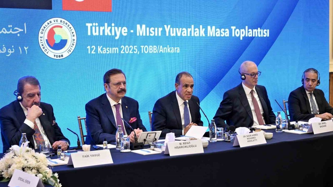 Türkiye-Mısır Ticaretinde Hedef 15 Milyar Dolar — Abdulati Ankara'da