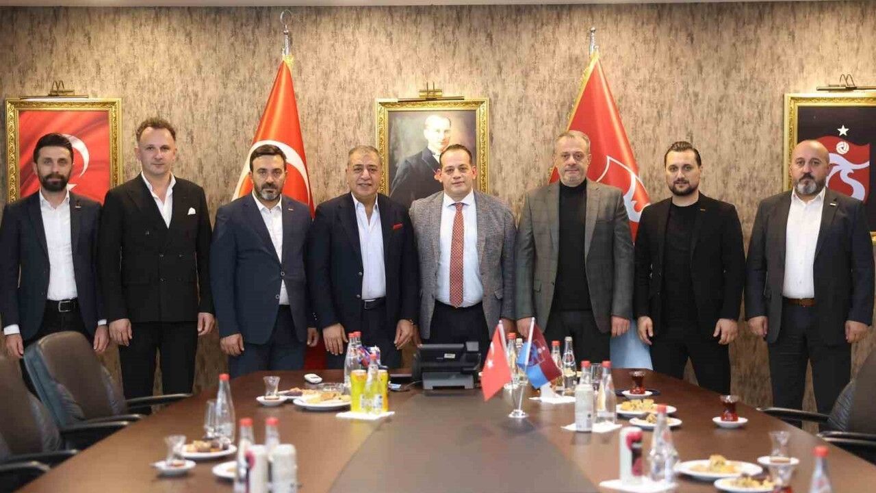 TÜRSAB Doğu Karadeniz'den Trabzonspor'a Ziyaret