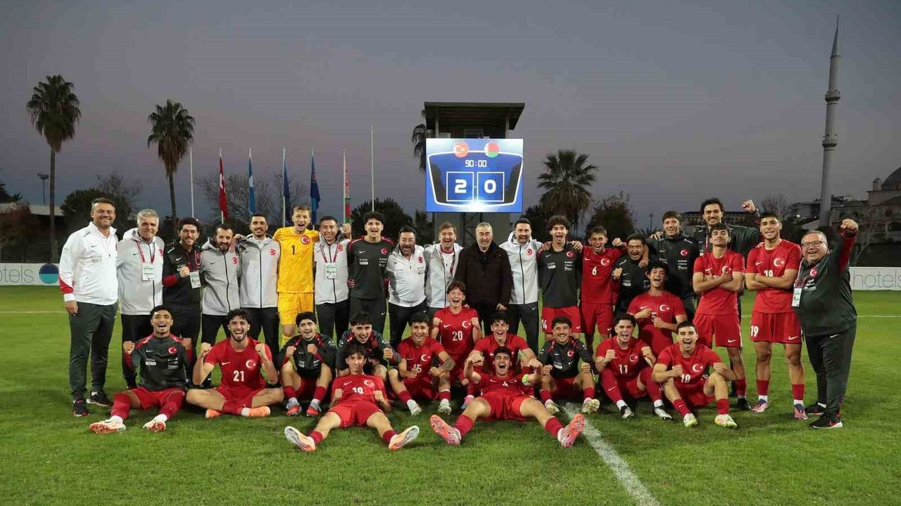 U19 Milli Takım Belarus’u 2-0 Yenerek Elit Tur’a Yükseldi