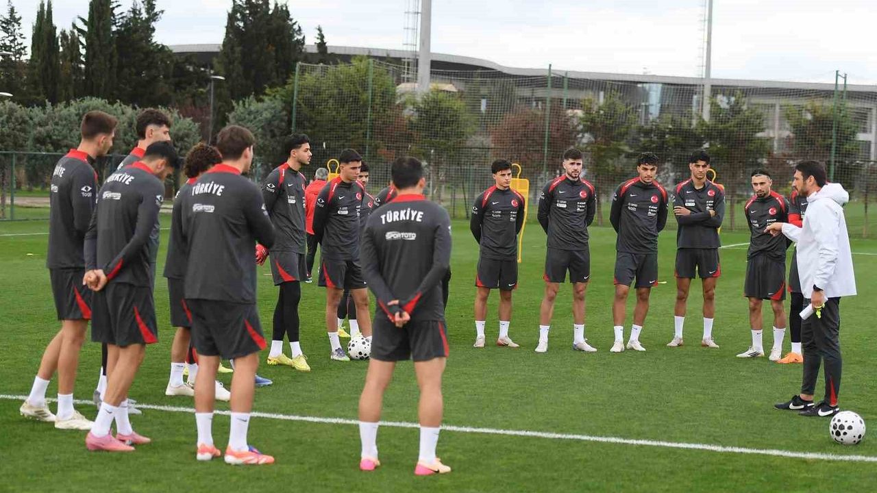 Ümit Milli Takım, Ukrayna ve Litvanya maçlarına hazırlanıyor