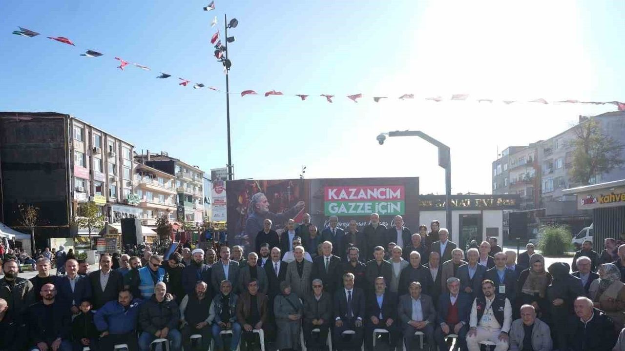 Ümraniye'de 'Kazancım Gazze İçin' Kampanyası Tanıtıldı