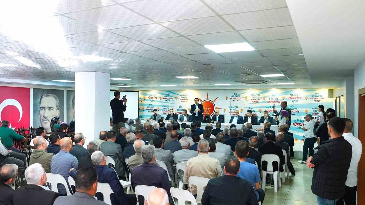 Umut Yılmaz Nizip’te Hemşehrileriyle Buluştu