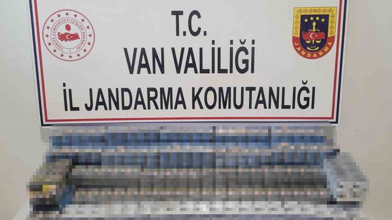 Van Başkale'de Bin 314 Paket Kaçak Sigara Ele Geçirildi