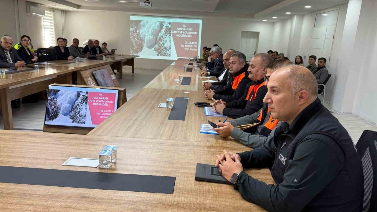 Van'da 2025 Kış Trafik Tedbirleri Toplantısı