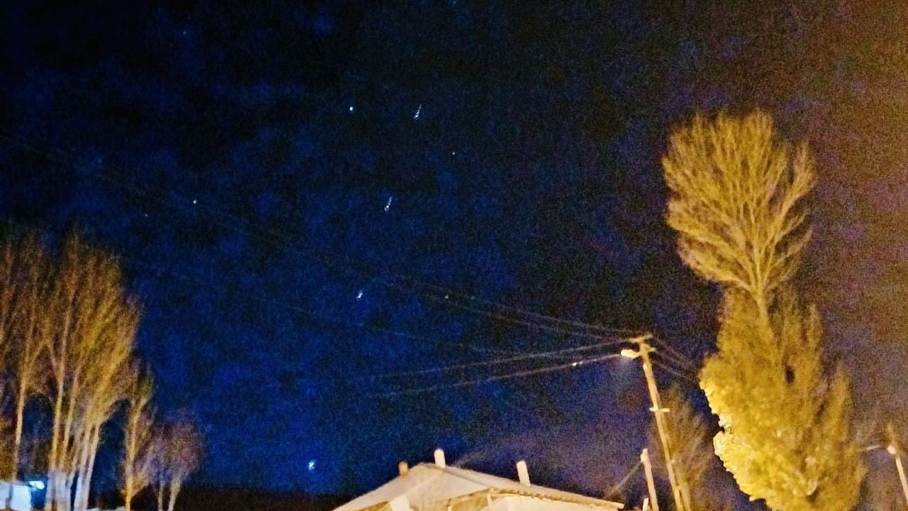 Van'da Starlink Kuyruğu: Özalp, Gürpınar ve Erciş’te Gökyüzü Şovu
