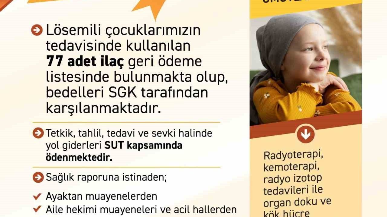 Vedat Işıkhan'dan Lösemili Çocuklar Haftası Mesajı
