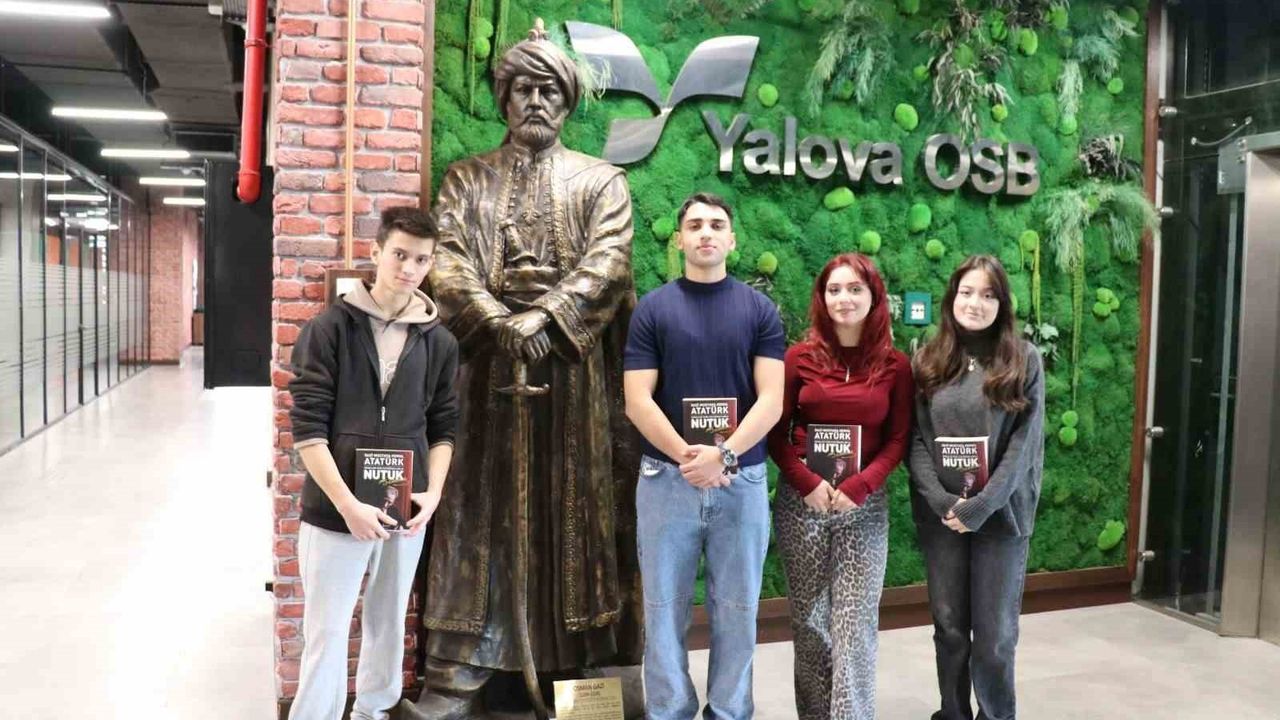 Yalova OSB'den Anlamlı Etkinlik: Nutuk Hediye, Fidan Dikimi