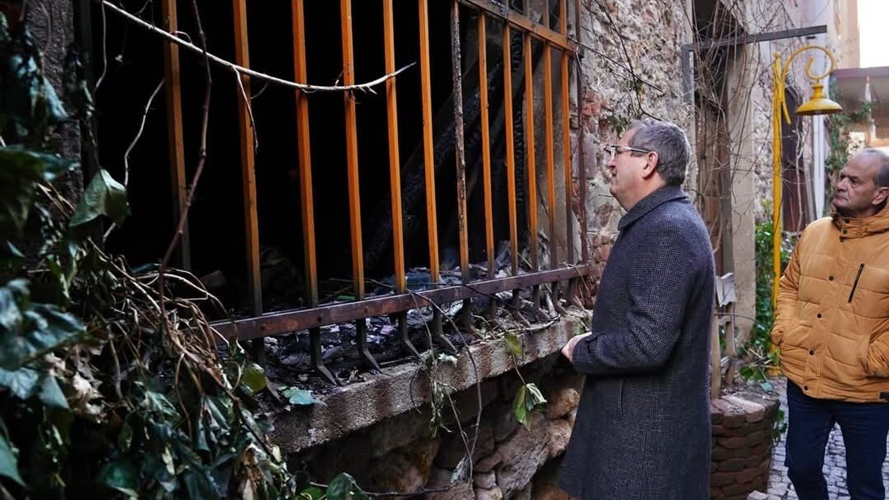 Yangında Küle Dönen Fabrika Ayvalık'a AB Desteği