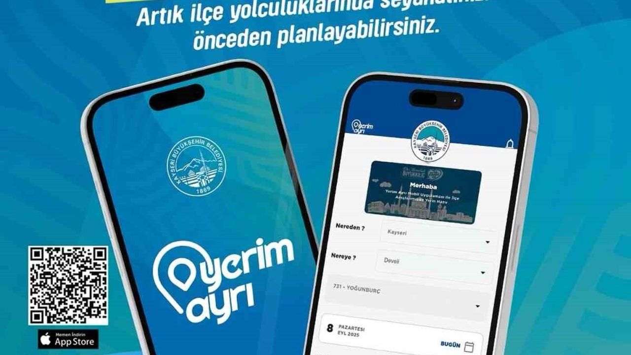 'Yerim Ayrı' Uygulaması Develi'de Hizmete Giriyor