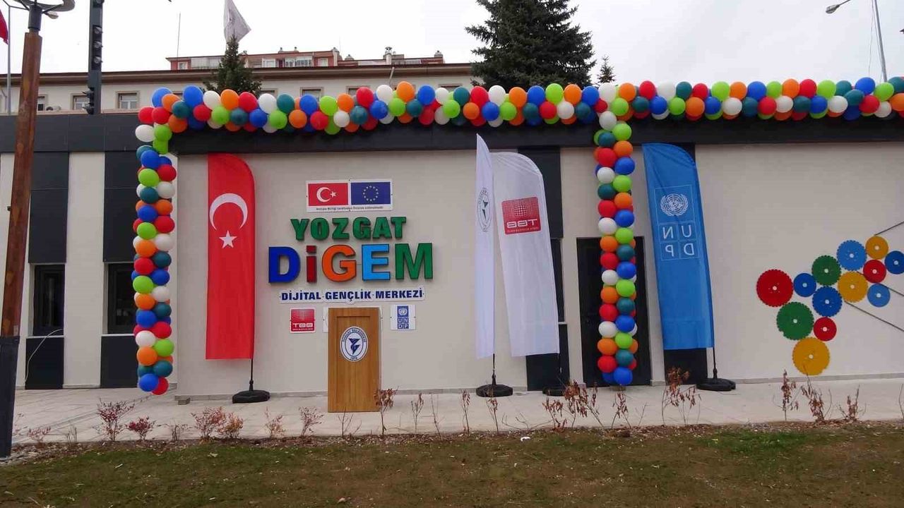 Yozgat'ta Dijital Gençlik Merkezi (DİGEM) Açıldı