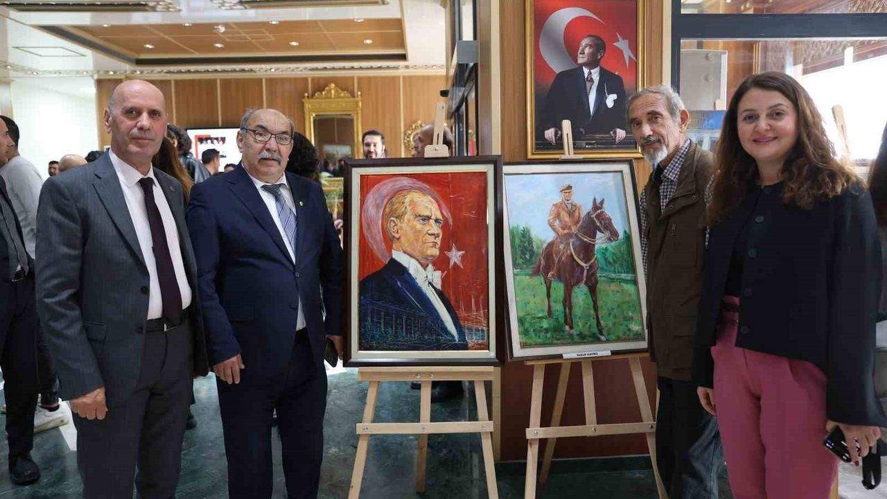 Yunusemre'de Atatürk Anısına Resim Sergisi — 87. Yıl