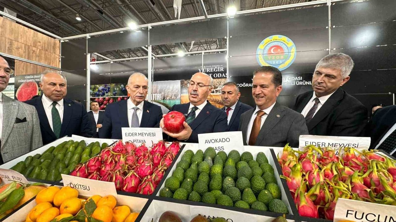 Yüreğir Ziraat Odası 18. Adana Tarım Fuarı'nda Çukurova'nın Bereketini Tanıttı