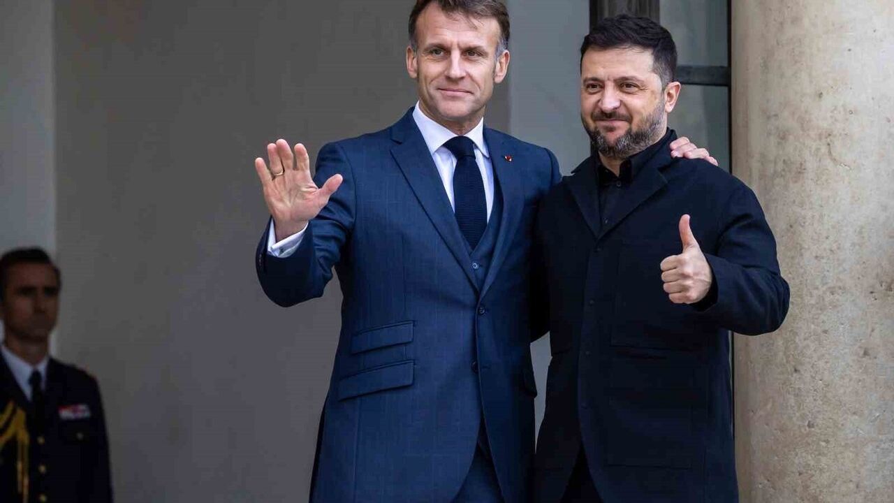 Zelenskiy ve Macron 1 Aralık'ta Paris'te: Adil ve Kalıcı Barış Görüşmesi