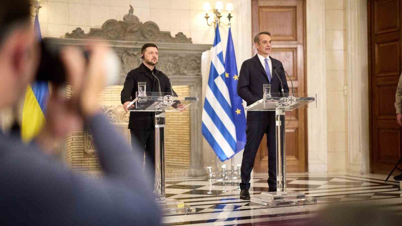 Zelenskiy ve Miçotakis arasında doğalgaz niyet mektubu: Tedarik Ocak’ta başlıyor