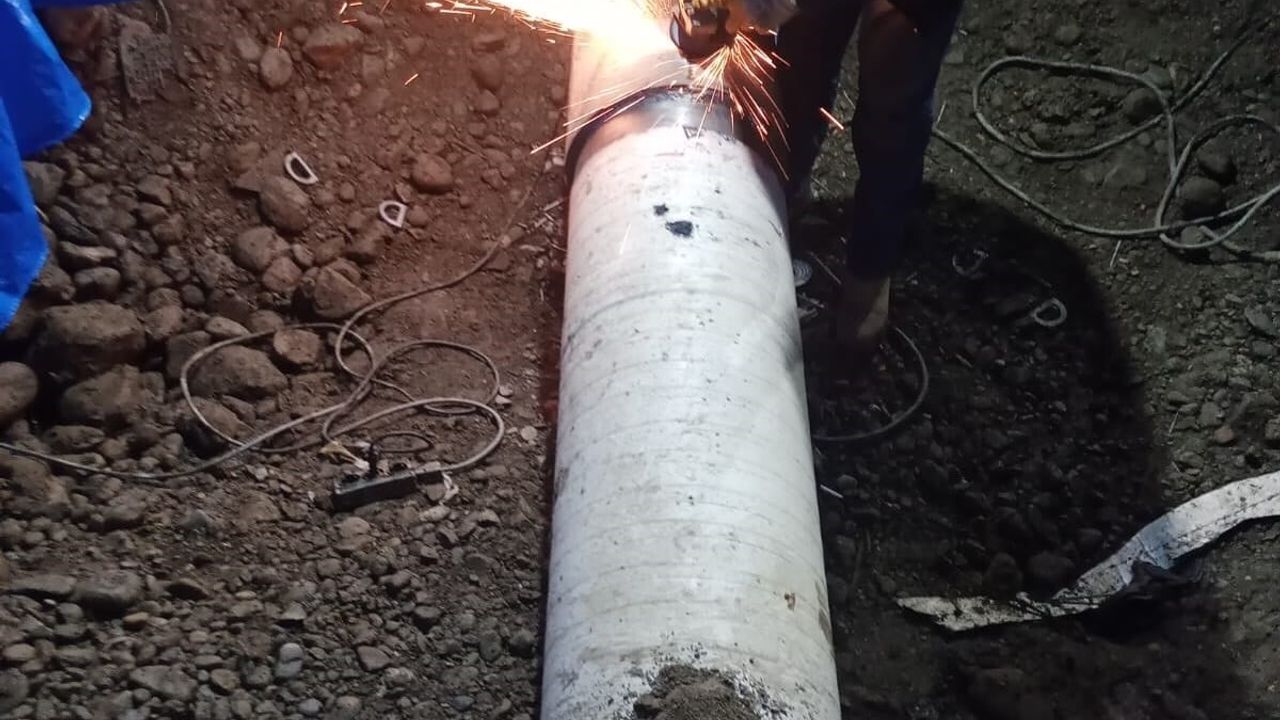 Zonguldak'ta Boru Hattı Onarıldı — Doğal Gaz Akışı Yeniden Başladı