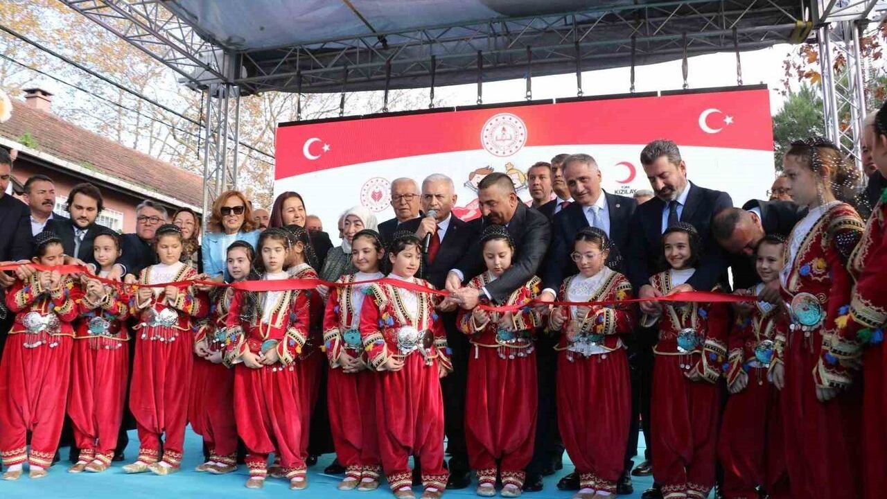 Zonguldak’ta Öget Şen Kızılay Anaokulu Açıldı