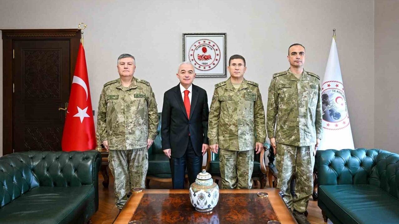 1. Ordu Komutanı Orgeneral Bahtiyar Ersay Kırklareli'de