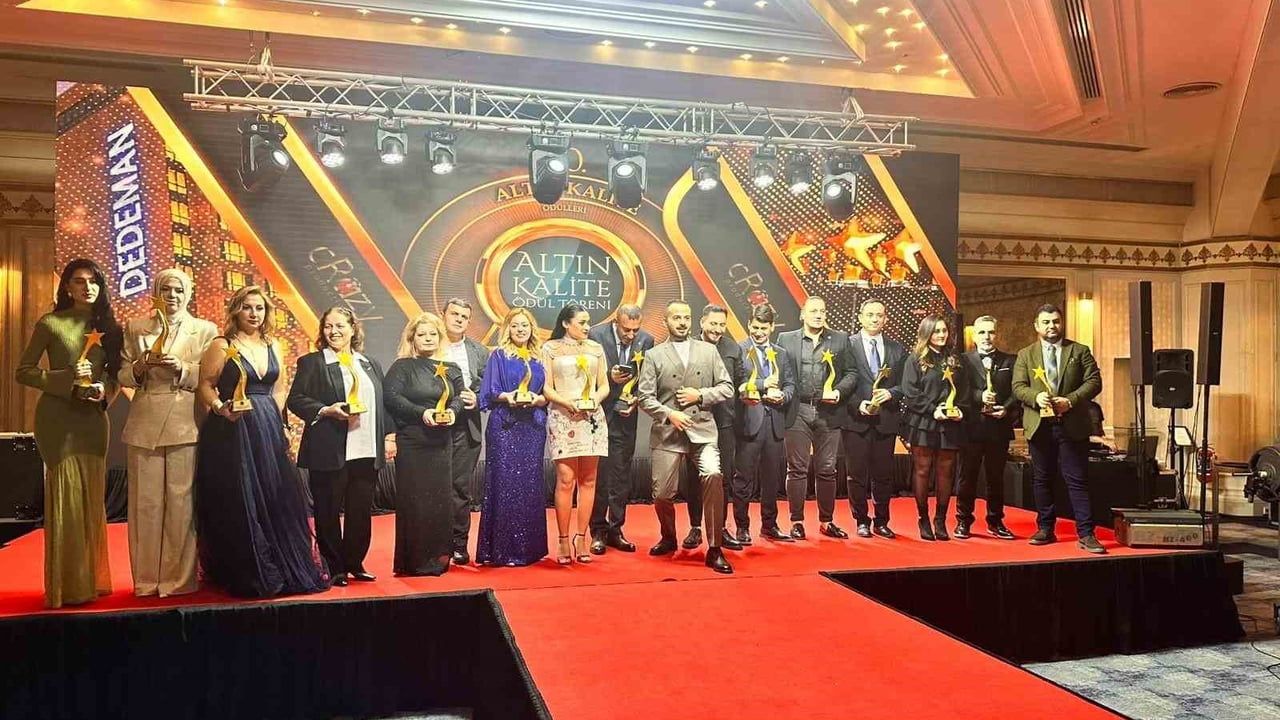 10. Uluslararası Altın Kalite Ödülleri'nde 80 Ödül Sahibi