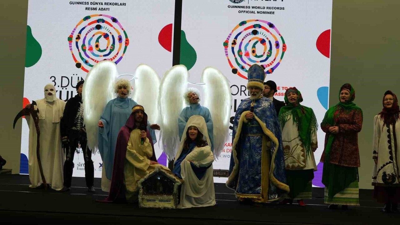 3. Dünya Kültürleri Festivali Ankara'da Guinness Rekoruna Aday