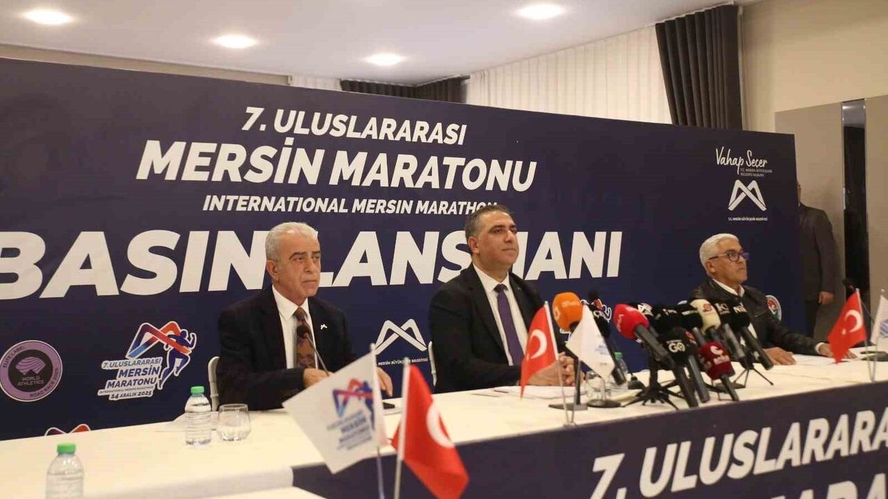 7. Uluslararası Mersin Maratonu 14 Aralık'ta — 34 Ülkeden 2.414 Sporcu