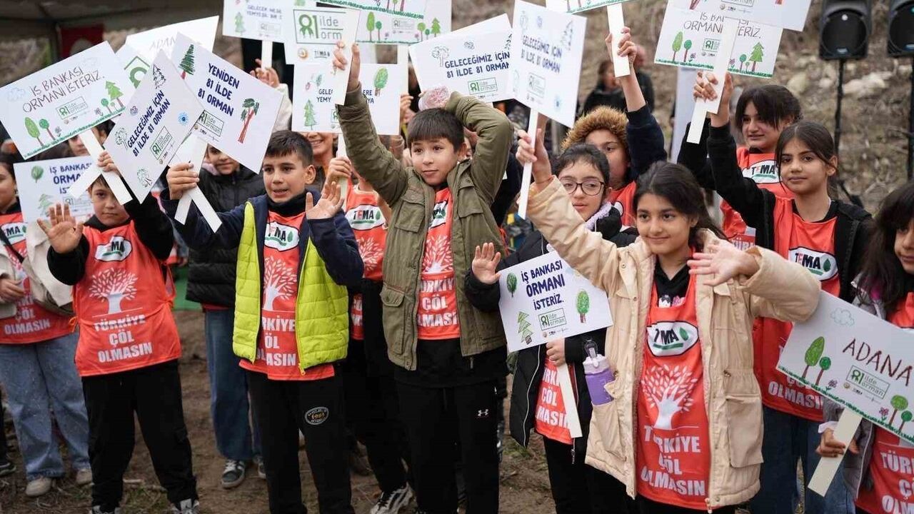 81 İlde 81 Orman Adana'da: Kuzgun’a 25 Bin Fidan