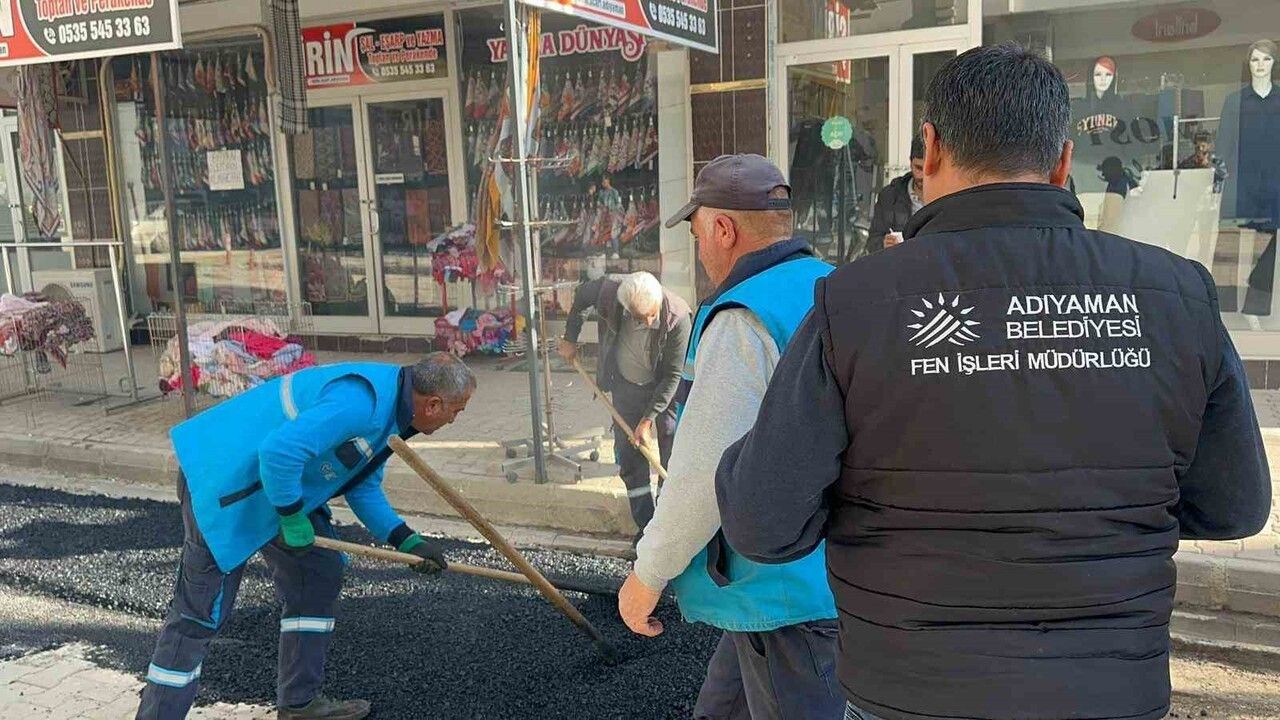 Adıyaman’da Altyapı Atağı: 475 Bin Ton Asfalt Kullanıldı