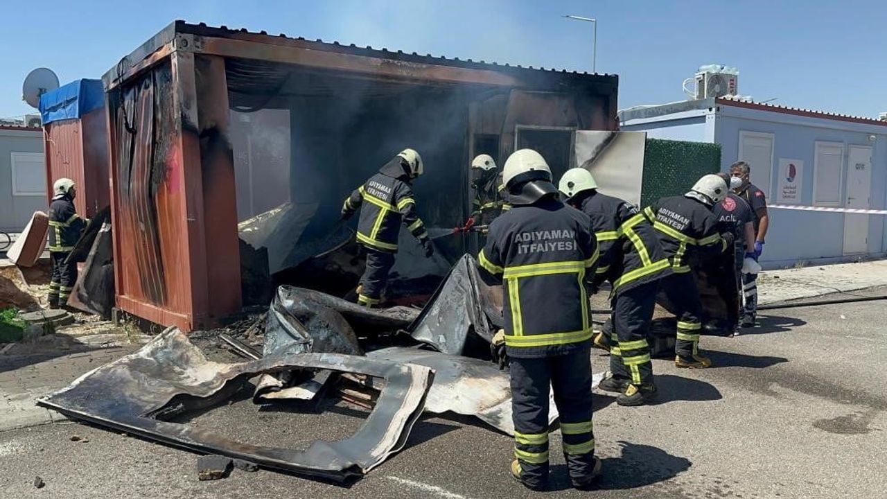 Adıyaman İtfaiyesi 2025'te bin 503 olaya müdahale etti