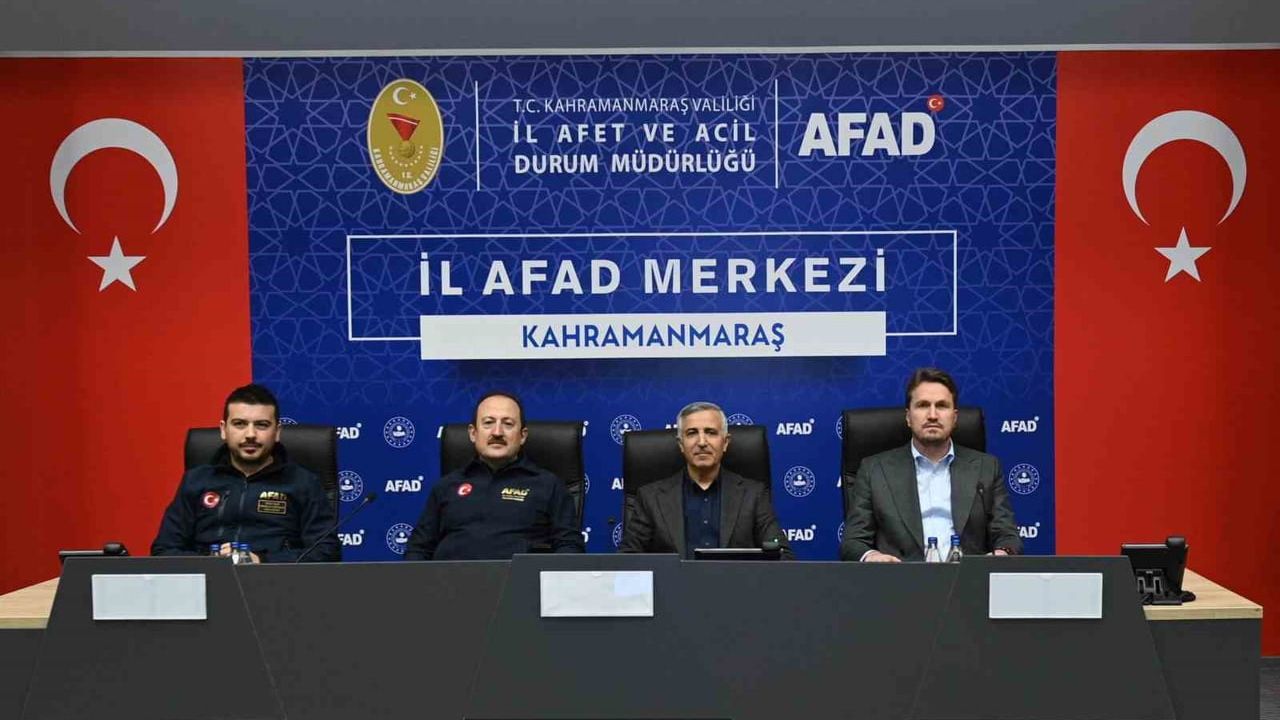 AFAD Başkanı Ali Hamza Pehlivan Başkanlığında Afet Koordinasyon Toplantısı