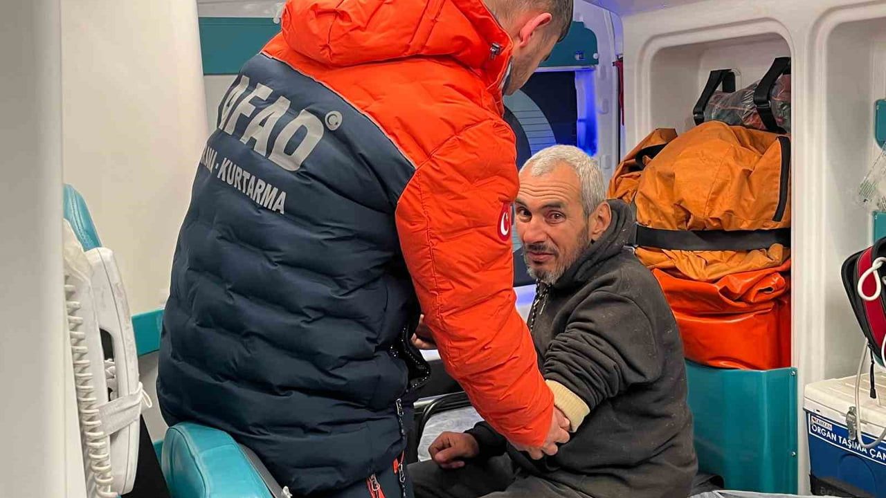 AFAD Termal Kamerayla 11 Saatte Kayıp Zihinsel Engelli Ahmet Turan Kürüm'ü Buldu