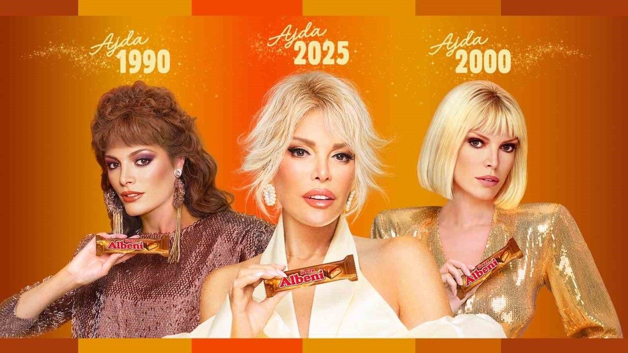 Ajda Pekkan, Ülker Albeni'nin Reklam Yüzü Oldu — Yapay Zeka ile 90’lar ve 2000’ler