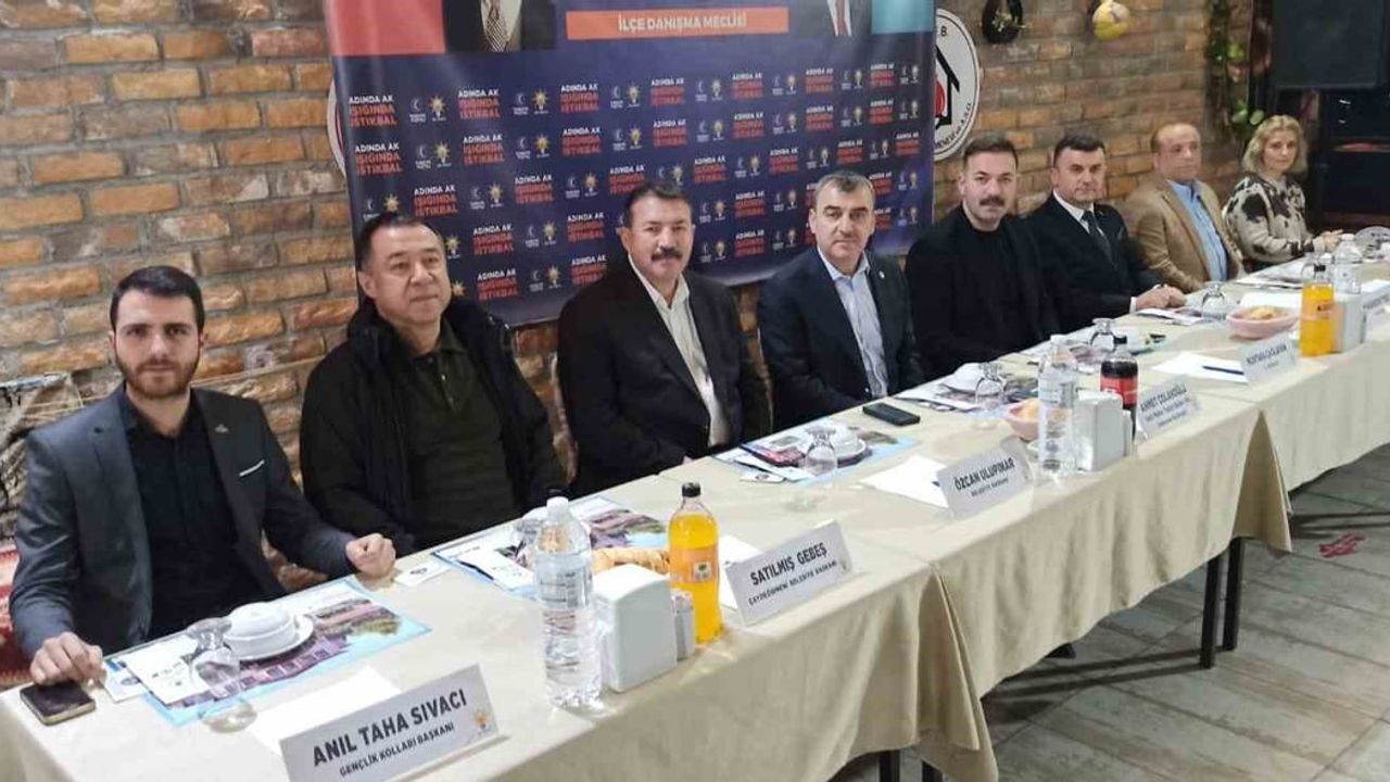 AK Parti Devrek'te Danışma Meclisi Toplantısı — Ahmet Çolakoğlu Konuştu